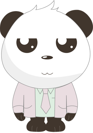 Illustration of a Koala wearing a suit.